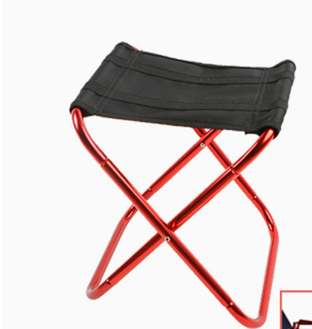 TrailPerch Ultralight Camp Stool (290g, 7075 Aluminium)