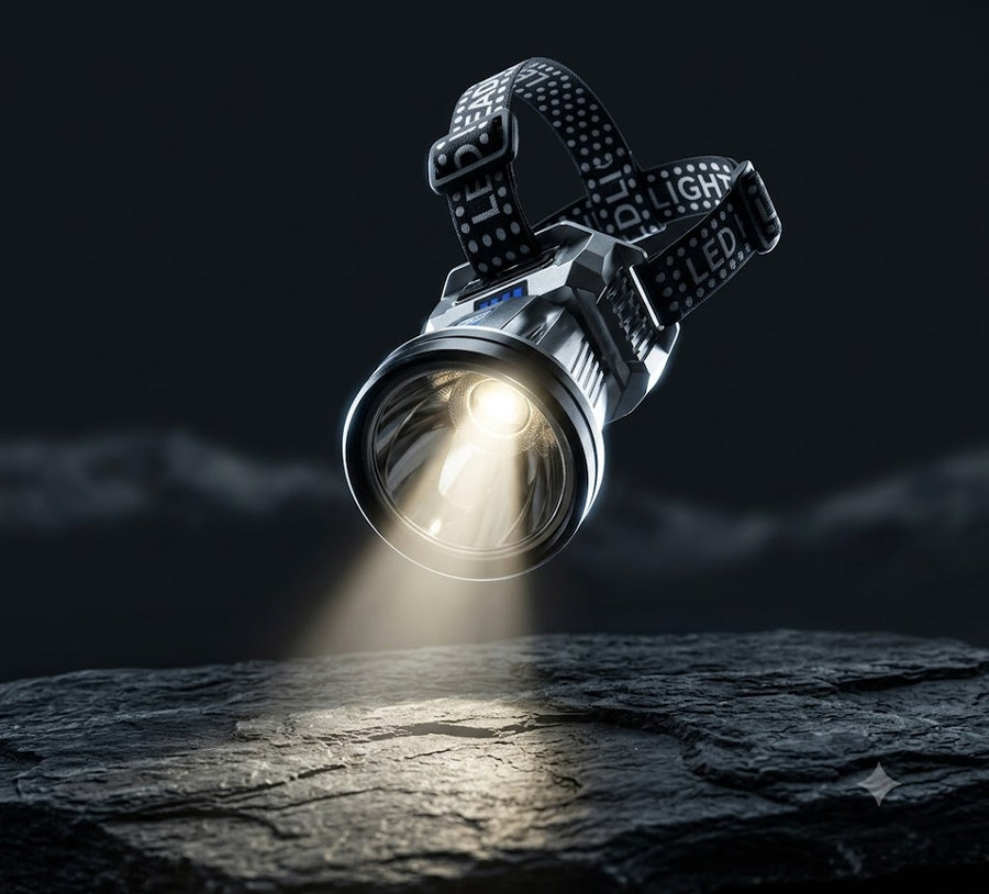 Rechargeable Headlamp with Power Bank