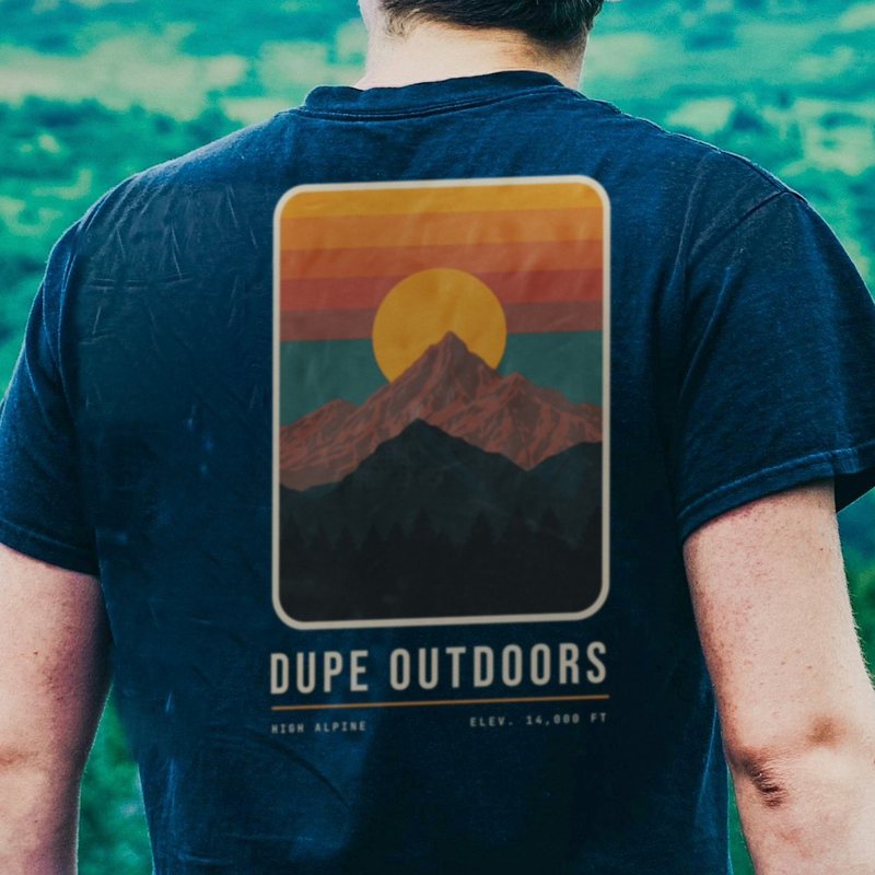 Ridgeline tee, worn