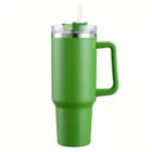 40oz Insulated Tumbler with Handle & Straw