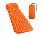 BaseCamp Ultralight Inflatable Sleeping Pad — Built-In Pillow, TPU (Packs to a Water Bottle)