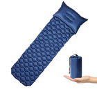 BaseCamp Ultralight Inflatable Sleeping Pad — Built-In Pillow, TPU (Packs to a Water Bottle)