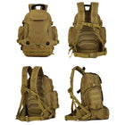 40L Tactical Hiking Backpack — No Logo, 600D Waterproof