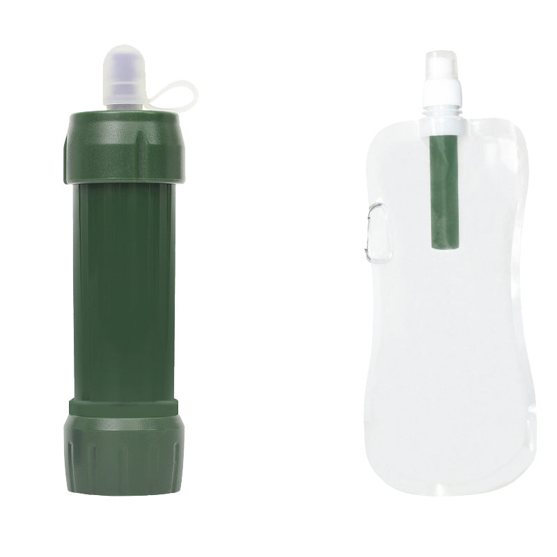 LifeSource Squeeze Water Filter — 0.01-Micron Ultrafiltration, 1,000L (Backpacking & Emergency)