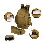 40L Tactical Hiking Backpack — No Logo, 600D Waterproof