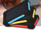 SunCache solar power bank, blue and black