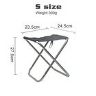 TrailPerch Ultralight Camp Stool (290g, 7075 Aluminium)