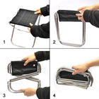 TrailPerch Ultralight Camp Stool (290g, 7075 Aluminium)