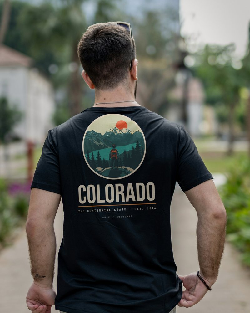 Colorado tee, worn